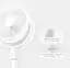 Вентилятор Xiaomi Mijia 18W Circulation Fan + (перехідник на EU розетку) - мініатюра 2