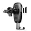 Автодержатель с беспроводной зарядкой Baseus Metal Wireless Charger Gravity Car Mount Tarnish (WXYL-B0A) [64547] - миниатюра 4