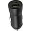 Автомобильное зарядное устройство Maxlife MXCC-04 PD3.0 + QC3.0 Car Charger 1xUSB-C 1xUSB 20W Black - миниатюра 1