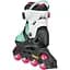 Ролики дитячі Rollerblade Microblade XT 33-36,5 Чорний-Блакитний - мініатюра 5