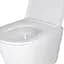 Унитаз подвесной Qtap Scorpio безободковый Ultra Quiet с сиденьем Soft-close QT1433053EUQW, Белый - миниатюра 5
