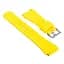 Силиконовый ремешок Watchbands для Samsung Galaxy Watch 46mm Silver - желтый (WB001YELLOW346) - миниатюра 3