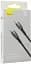 Кабель Baseus Glimmer Series Fast Charging Cable Type-C to Type-C 100W 2m CADH000801 Black - миниатюра 7