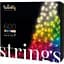 Гірлянда Twinkly Smart LED Strings RGBW 600 Gen II IP44, 48 м чорна (TWS600SPP-BEU) - мініатюра 1