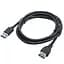 Кабель USB 3.0 AM - USB AF, 1.8 м, чорний, Patron (PN-AMAF3.0-18) - мініатюра 1