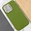Чехол Epik Silicone Case Full Protective (AA) NO LOGO для Apple iPhone 15 Pro (6.1) Зеленый / Dark Olive - миниатюра 3