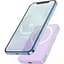 Портативна батарея Hoco J109 Easy PD20W MagSafe 5000 mAh Purple - мініатюра 4