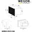 Встраиваемая микроволновая печь Weilor WBM 2041 GB - миниатюра 14