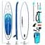 Надувна SUP дошка Aero Board 2.0 (365х15х80см) 12' Blue Ocean - мініатюра 2