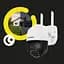 Уличная поворотная IP-камера Overmax Camspot 4.95 Wi-Fi 2.5K White - миниатюра 11