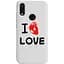Чехол-накладка Toto Pure TPU 2 mm Print Case Xiaomi Redmi 7 #42 Love Heart White - миниатюра 1