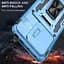 Ударопрочный чехол Camshield Army Ring для Xiaomi Redmi Note 13 Pro 4G / 14s / Poco M6 Pro 4G Голубой / Light Blue - миниатюра 7
