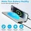 Зовнішній акумулятор Power Bank 20000 mAh УМБ павербанк із ліхтариком LVR 018 Silver (19112) - мініатюра 4