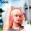 Навушники бездротові Hoco ESD13 Skill cat ear котячі вушка рожеві - мініатюра 4