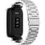 Ремешок-бампер DK для Xiaomi Mi Band 7 Pro Metal Fitlink Steel Watch Band (silver) - миниатюра 2