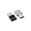 Перехідник OTG USB 2.0 AF to USB-C M Lapara (LA-OTG-Type-C-adaptor) - мініатюра 1
