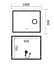 Дзеркало Mixxus Premium QUADRO MR20-100x80 (LED Touch, Anti-fog, лінза) (MP6623) - мініатюра 5