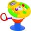 Игрушка на присоске Kiddieland Умный руль, укр. язык (058305) - миниатюра 1