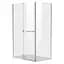 Душова кабіна Eger Megerka 120x80 (без піддону) 599-330TR/1L - мініатюра 1