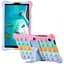 Чохол Pop it purple для планшета Samsung Galaxy Tab A7 Lite 8.7 2021 SM-T220 та SM-T225 силіконовий Рожева веселка - мініатюра 1
