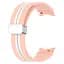 Ремешок для Samsung Galaxy Watch 6 40mm 6 44mm - розово-белый ширина крепления 20мм силикон Watchbands Cls-line (W16-1WB28766420) - миниатюра 3