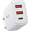 Зарядний пристрій Baseus Compact Quick Charger 2U+C 30W White (CCXJ-E02) - мініатюра 3