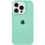 Чехол Epik Silicone Case Full Protective (AA) для Apple iPhone 15 Pro (6.1) Бирюзовый / Turquoise - миниатюра 1