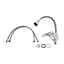 Змішувач для кухні Lidz Tani 008F3 із гнучким виливом (k40) LDTAN008F3GCR39507 Grey / Chrome - мініатюра 5