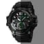 Наручний годинник чоловічий Skmei 1725 Black, 1725BK (18428) - мініатюра 4