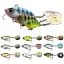 Тейл-спиннер Savage Gear Fat Tail Spin NL 65mm 12.5g Blue Silver - миниатюра 2