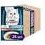 Упаковка влажного корма для кошек Gourmet Perle Duo с лососем и сайдой в соусе 2.21 кг (85 г х 26 шт.) - миниатюра 1