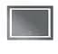 Дзеркало Mixxus STYLE MR13-80x60-REVERSE з LED Touch, Anti-fog, димером, регулюванням яскравості (MI6666) - мініатюра 2