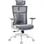 Офісне крісло OfficePro Balance OC620-W-DG-DG White/Dark Gray [148659] - мініатюра 3