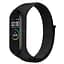 Ремешок Nylon New для Xiaomi Mi Band 3/4/5/6/7 Black - миниатюра 1