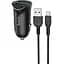Автомобильное зарядное устройство Hoco Z39 QC3.0 Black 2 USB + USB Cable XiaomicroUSB - миниатюра 1