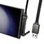Дата кабель Hoco U150 Exquisite side plug and stand USB to Type-C 36W (1.2m) Black - мініатюра 4