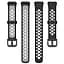 Силиконовый ремешок Primolux Perfor Classic для фитнеса браслета Huawei Band 7- Black Grey - миниатюра 5