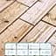 Декоративна плитка ПВХ на самоклейці Sticker Wall SW-00001133 Карамельна 300х300х4мм, ціна за 1 шт. - мініатюра 4