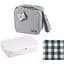 Сумка для обедов Bergner Walking anywhere 5 предметов серая (BG-3652-GY) - миниатюра 4