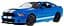 Машинка RASTAR Ford Shelby Mustang GT500 на дистанційному керуванні + пульт 1:14 синій 49400 - мініатюра 2