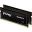 Модуль пам'яті Kingston Fury DDR4 64Gb (2x32) Impact 3200 MHz Sodimm (KF432S20IBK2/64) - мініатюра 2