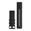 Ремешок Garmin для Fenix ​​6x 26mm QuickFit Heathered Black Nylon bands (010-12864-07) - миниатюра 2