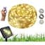 Гірлянда Sun Lamp вулична 20 м 200 LED  світлодіодні зовнішні садові ліхтарі на сонячній батареї з опцією підзарядки від мережі - мініатюра 1