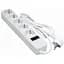 Мережевий фільтр живлення Patron 3m (SP-1053W), 5 розеток White (EXT-PN-SP-1053W) - мініатюра 1