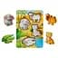 Деревянный пазл-вкладыш Животные Африки-2 Ubumblebees (ПСФ060) PSF060 фон с подсказкой - миниатюра 2