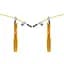 Скакалка 4FIZJO швидкісна для кросфіту Speed Rope Gold 4FJ0185 (P-5907222931158) - мініатюра 4