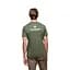 Футболка чоловіча Black Diamond M SS Equipment For Alpinist Tee L Оливковий - мініатюра 3