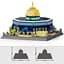 Конструктор архітектура  Wange 3D Купол Скелі   Dome of the Rock  5243 Ієрусалим  3Д ,983 деталі - мініатюра 3