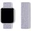 Ремешок DK CDK для Apple Watch 44mm (Series 4 / 5 / 6 / SE1 / SE2) Nylon Sport Loop (09038) (summit white) - миниатюра 2