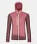 Толстовка жіноча Ortovox Fleece Grid Hoody Womens XS Рожевий - мініатюра 1
